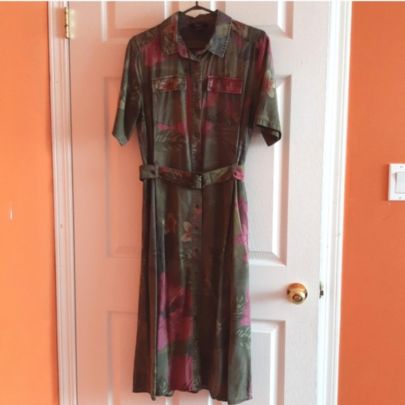 DESIGUAL Tencel Midi Dress - Picture 4 of 16
